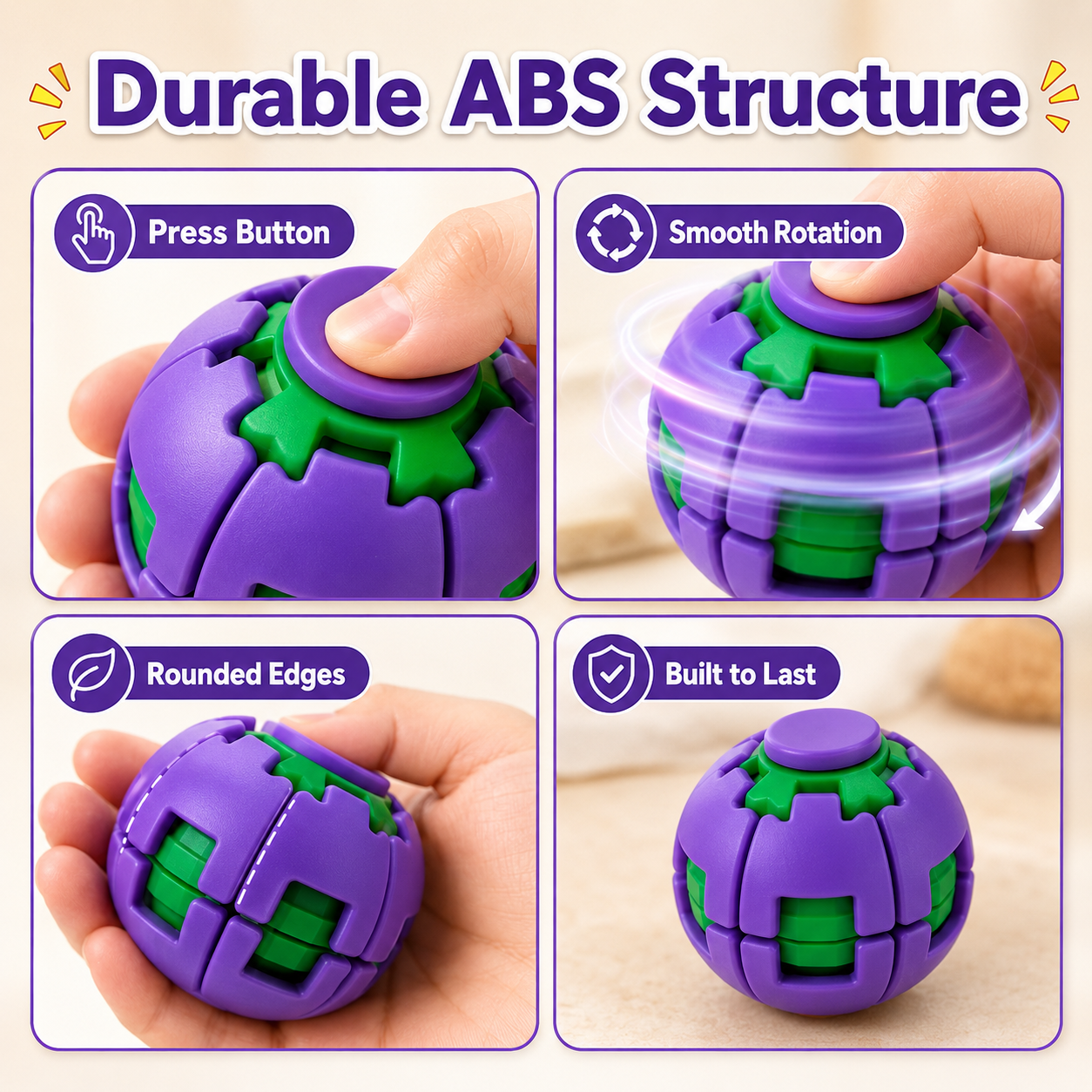 Hand Spinner Stress Relief Ball
